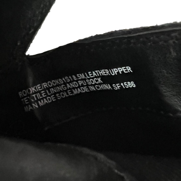 Steve Madden Rookie Ankle Cut Out Boots Size 8.5M Black Suede - Picture 9 of 9